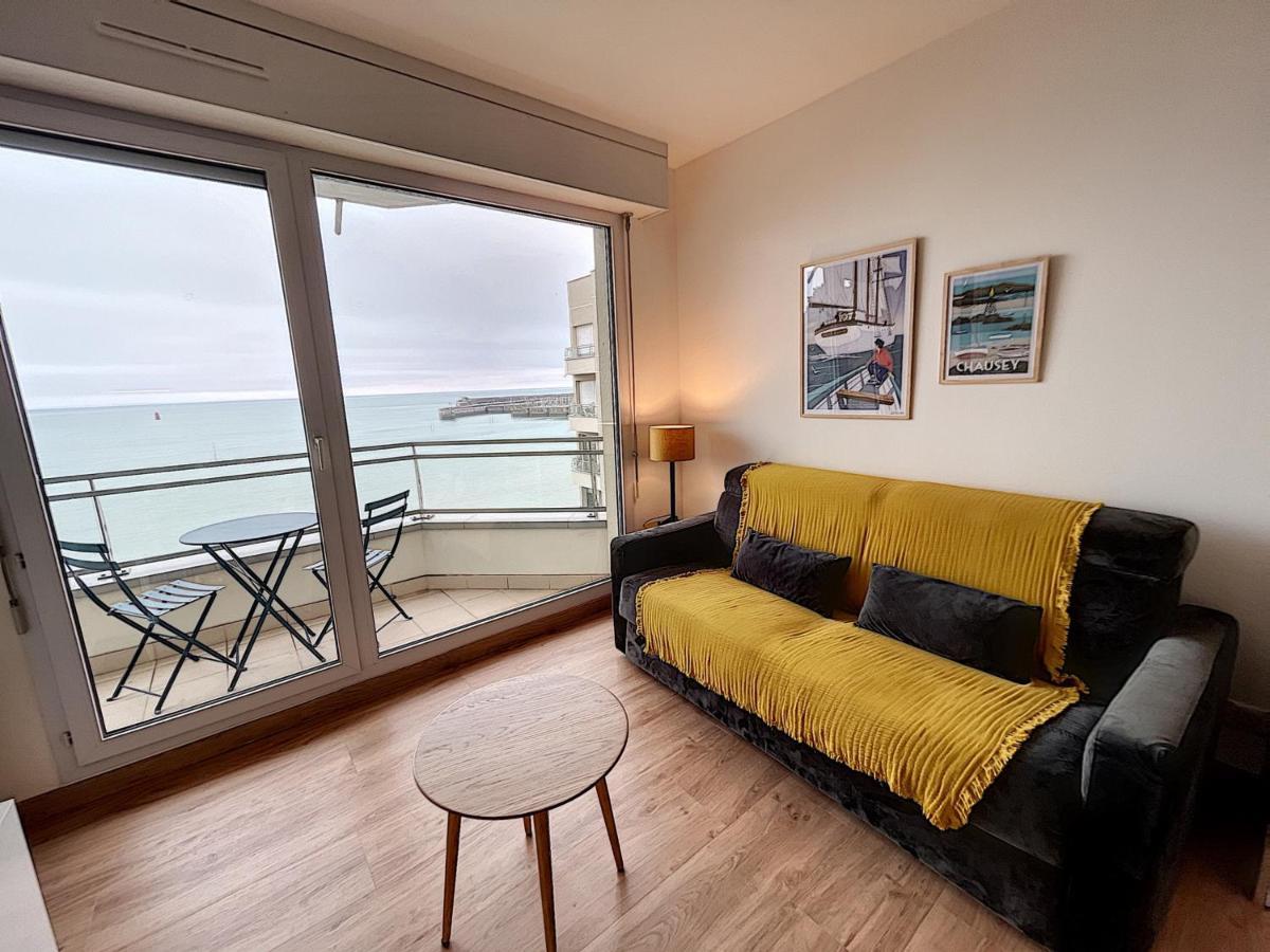 Charmant T2 En Front De Mer, 4 Pers., Ascenseur, Garage, Wi-Fi - Fr-1-361-383 Granville Exterior photo